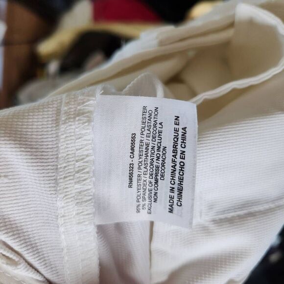 Nike Womens White High-Rise Dri-Fit Golf Tour Performance Bermuda Shorts Size 10 - Picture 9 of 10